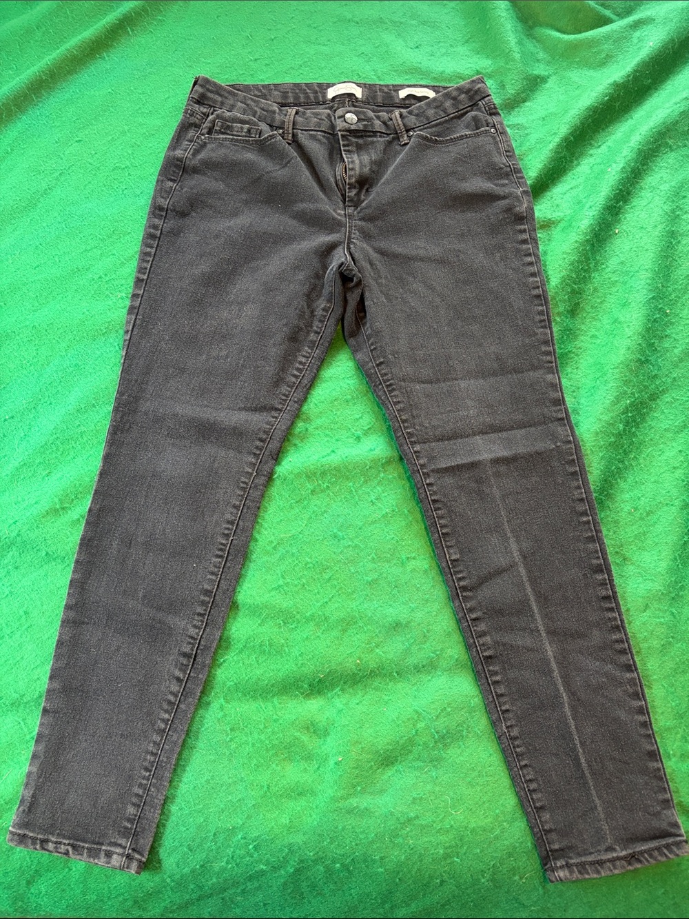 Jessica Simpson Charcoal Black Skinny Jeans